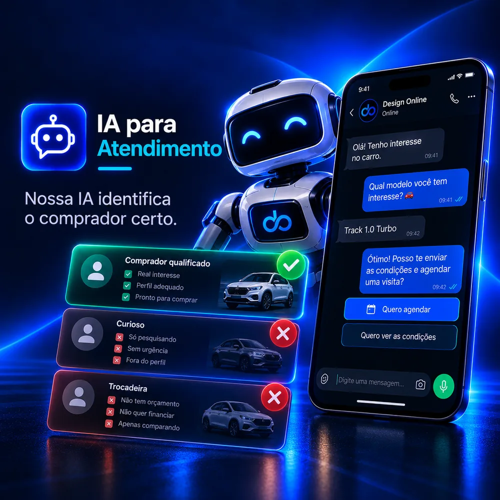 IA para atendimento: nossa IA identifica o comprador certo